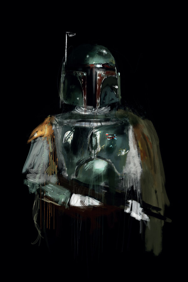 Plakat, Star Wars Gwiezdne Wojny Boba Fett, 30x40 cm