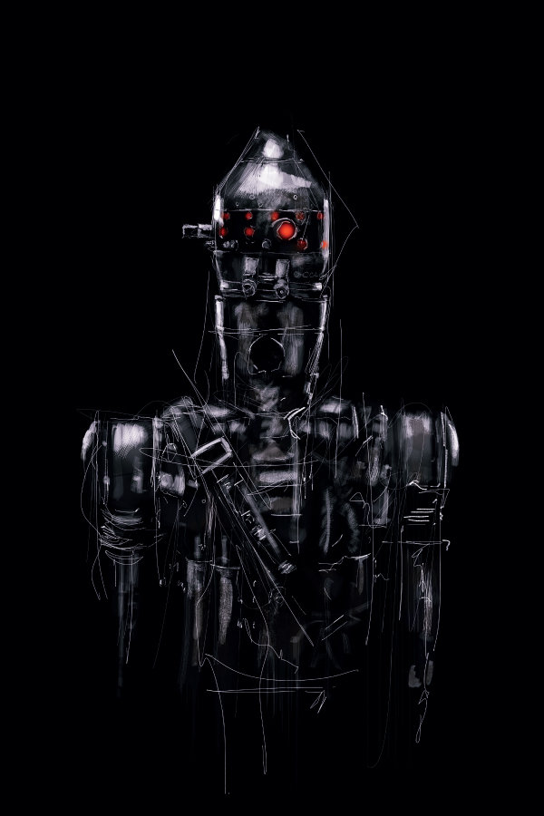 Plakat, Star Wars Gwiezdne Wojny IG-88, 30x40 cm