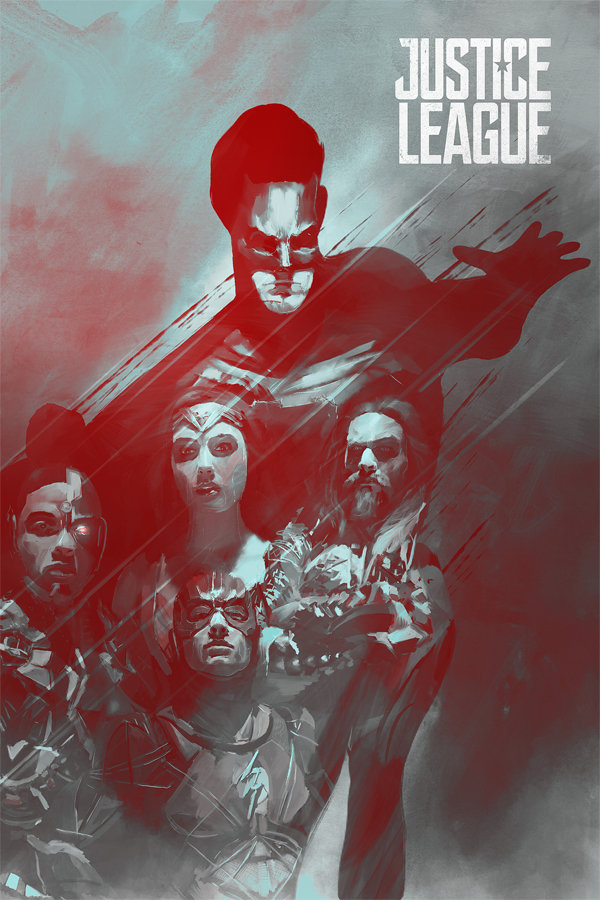 Plakat, Liga Sprawiedliwości, 61x91,5 cm