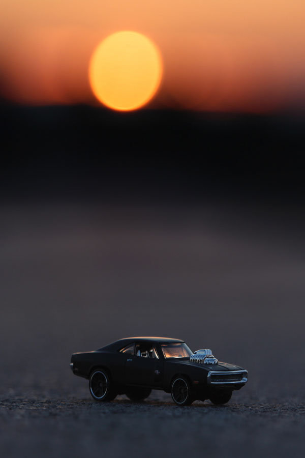 Plakat, Dodge Charger F_F, 40x50 cm