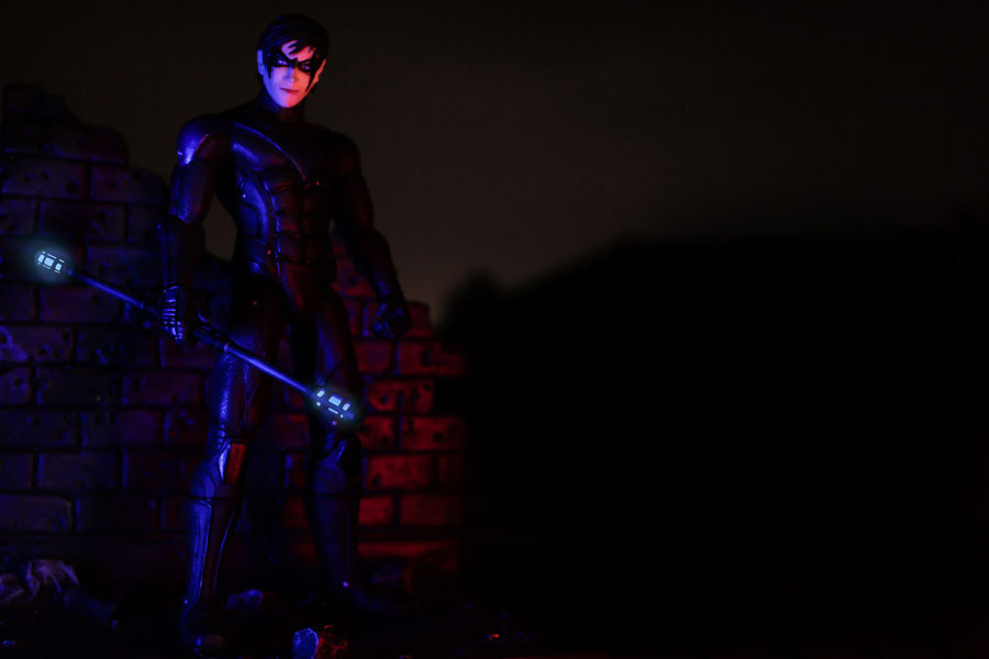 Plakat, Batman Arkham City - Nightwing, 45x30 cm