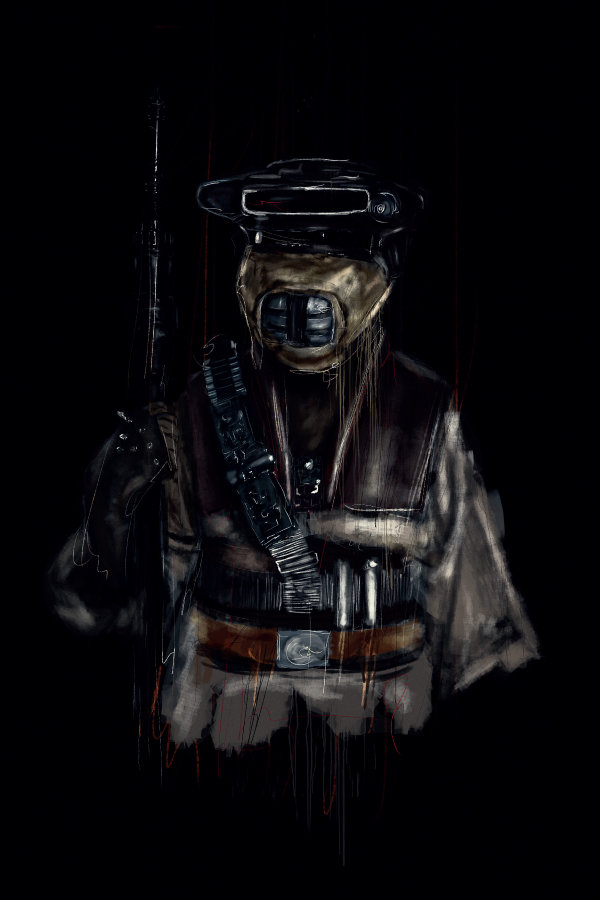 Plakat, Star Wars Gwiezdne Wojny Leia w przebraniu Boushh , 40x50 cm