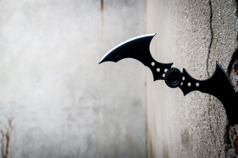Plakat, Batman Arkham City - Batarang, 59,4x42 cm