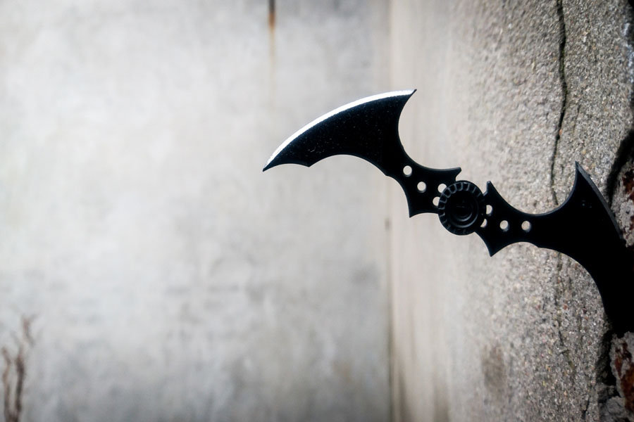 Plakat, Batman Arkham City - Batarang, 91,5x61 cm