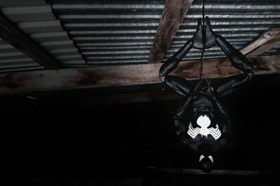 Plakat, Black Spider-Man, 59,4x42 cm