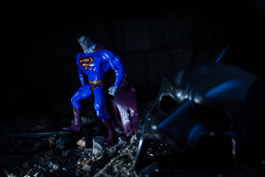 Plakat, Bizarro kontra Batman, 60x40 cm