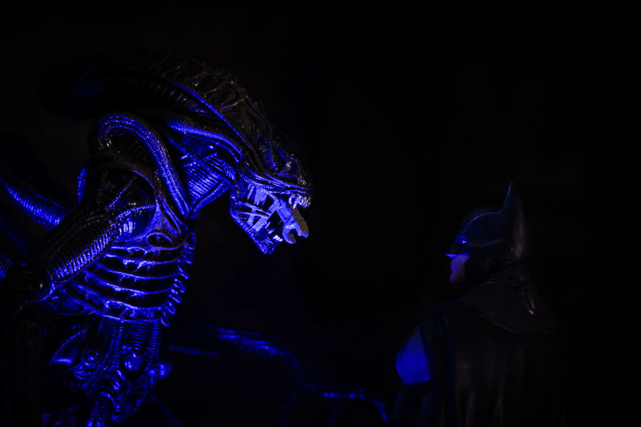 Plakat, Batman vs Alien, 29,7x21 cm