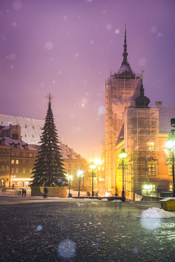 Plakat, Warszawa Zamek, 61x91,5 cm