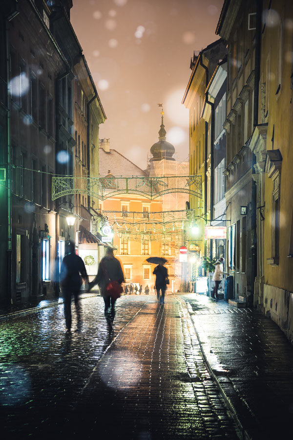 Plakat, Warszawa Spacerkiem po starówce, 70x100 cm
