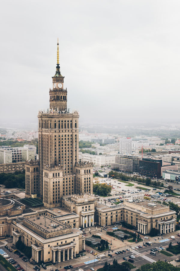 Plakat, Warszawa Pałac Kultury i Nauki, 20x30 cm