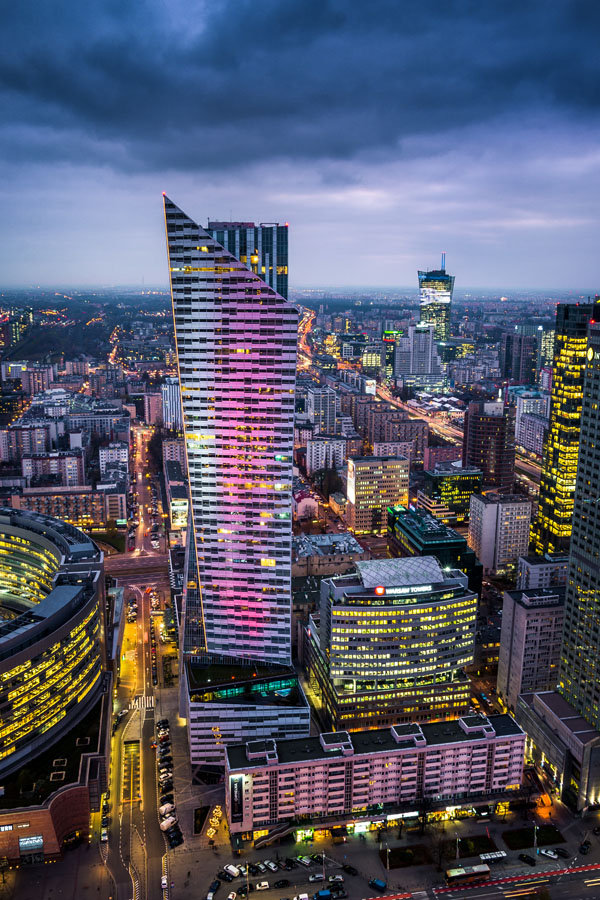 Plakat, Warszawa Złota, 50x70 cm