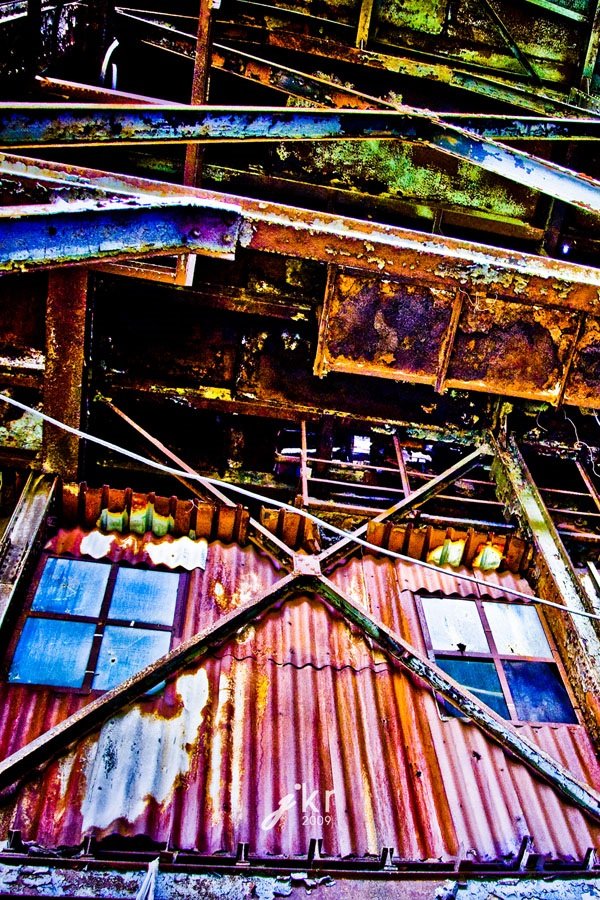 Plakat, Kopalnia Julia - okna, 70x100 cm