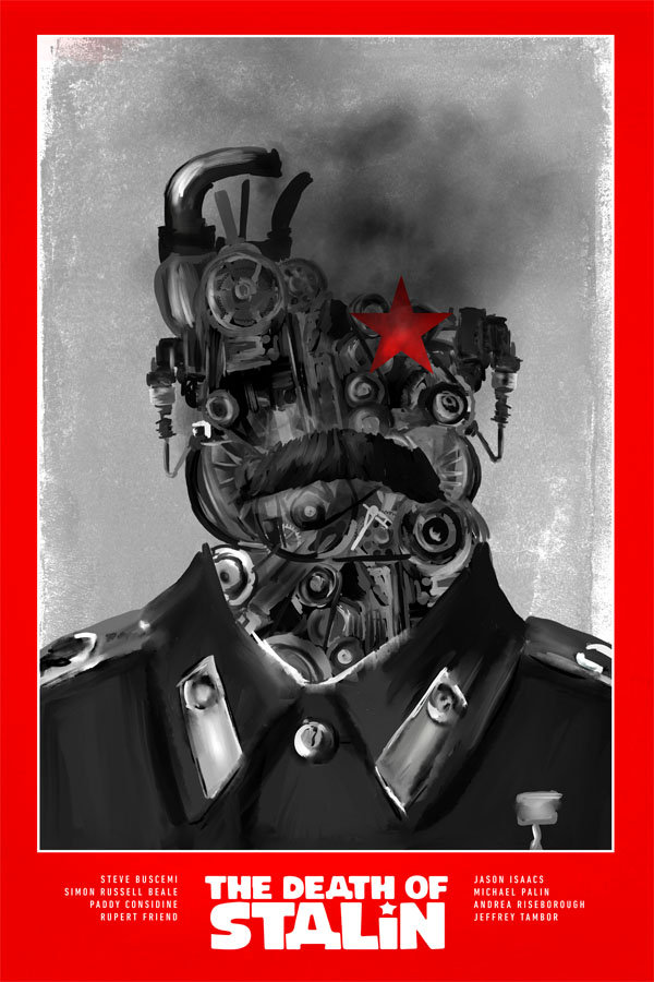 Plakat, The Death of Stalin, 40x50 cm