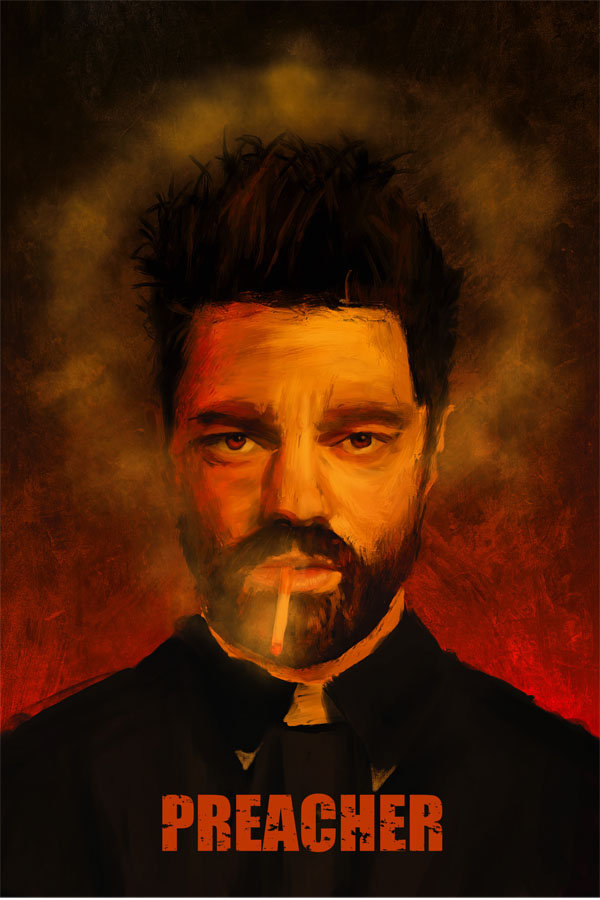 Plakat, Preacher, 50x70 cm