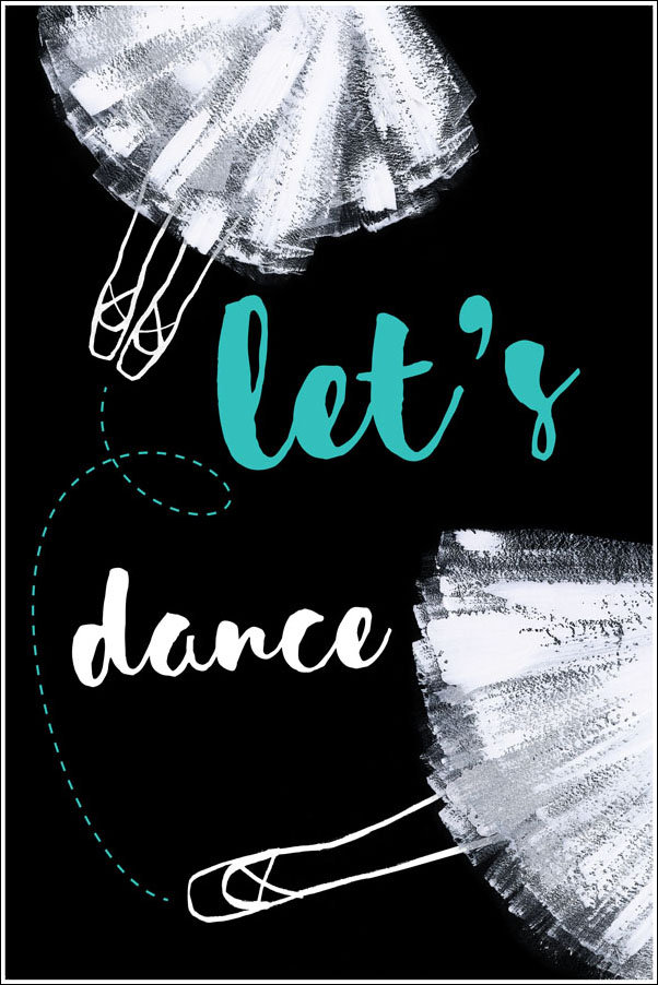 Plakat, Taniec, 70x100 cm