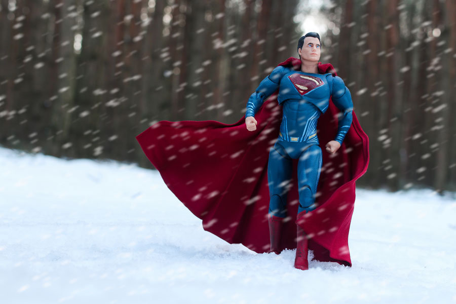 Plakat, Men of Steel Superman, 70x50 cm