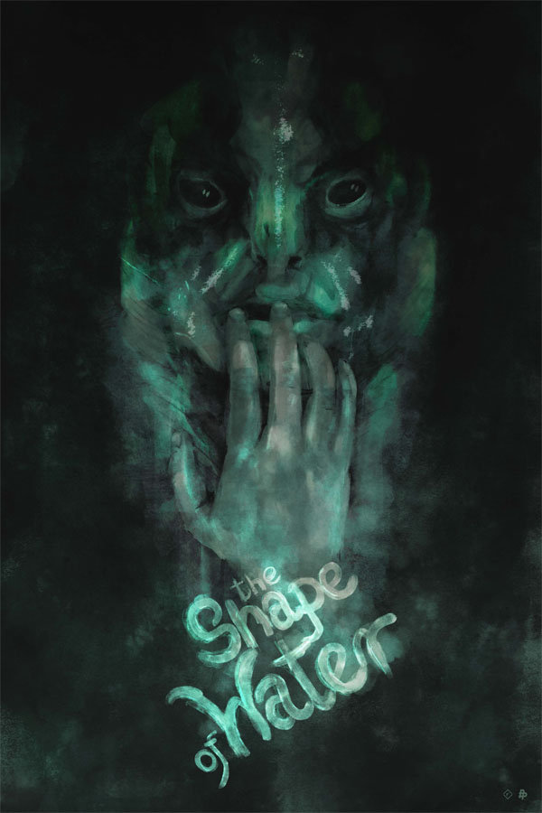 Plakat, Kształt wody, 70x100 cm