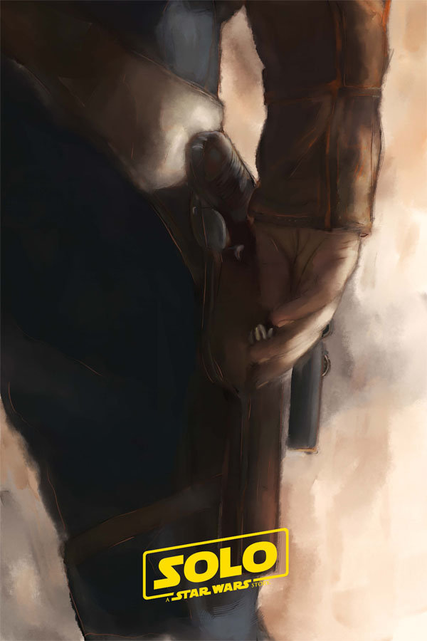 Plakat, Star Wars Gwiezdne Wojny - Han Solo, 30x40 cm