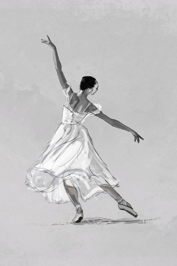 Plakat, Baletnica, 61x91,5 cm