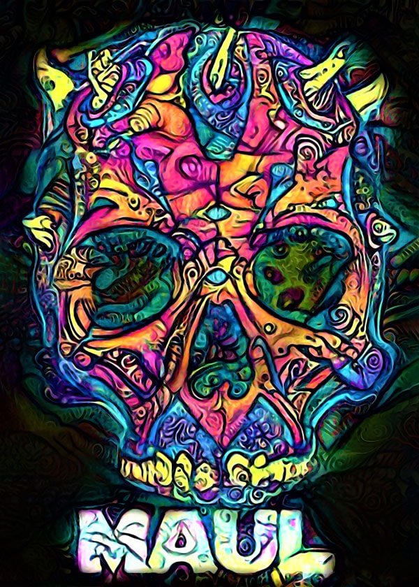 Plakat, PsychoSkulls, Darth Maul, Star Wars Gwiezdne Wojny, 30x40 cm