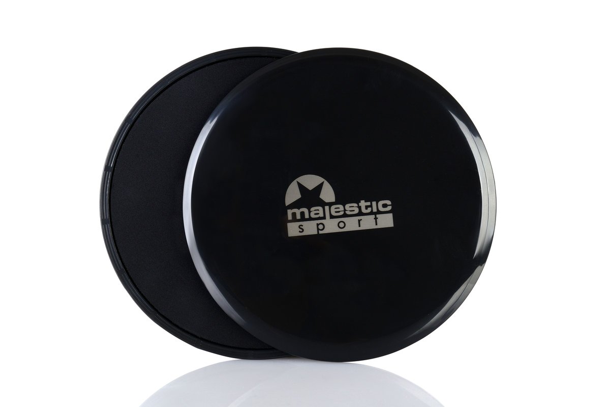 Dyski poślizgowe Majestic Sport czarne