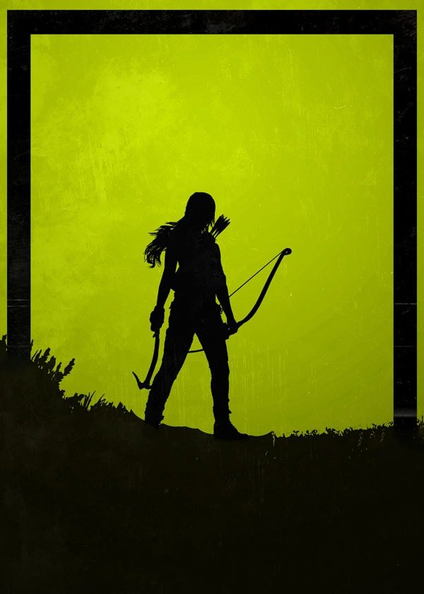 Plakat, Dawn of Heroes - Lara Croft, Tomb Raider, 50x70 cm