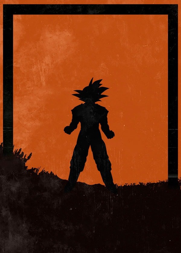 Plakat, Dawn of Heroes - Goku, Dragon Ball, 50x70 cm