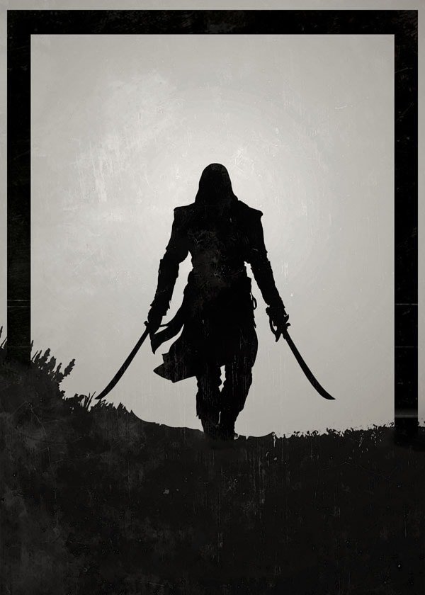 Plakat, Dawn of Heroes - Edward Kenway, Assassins Creed, 20x30 cm