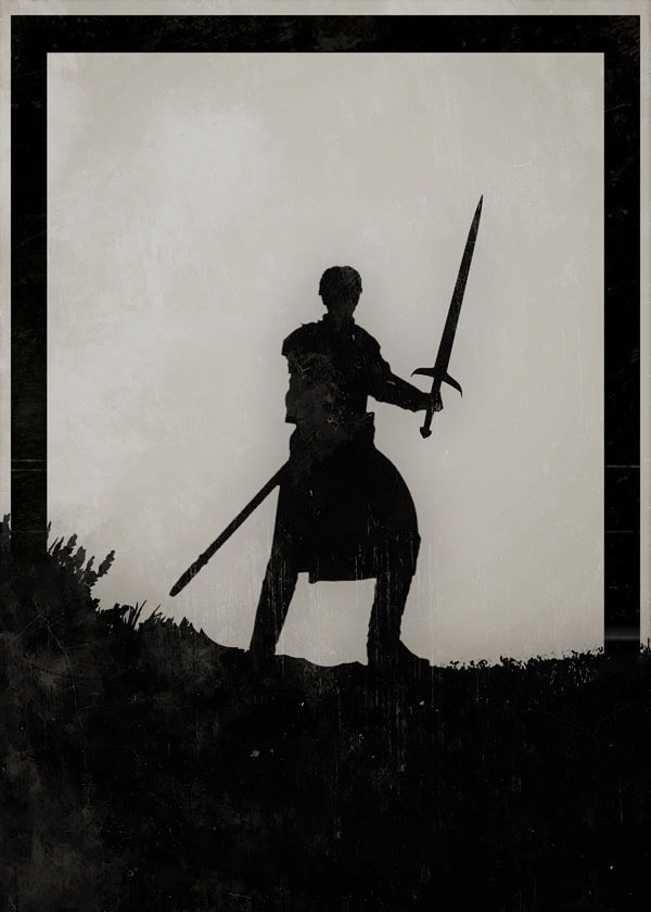 Plakat, Dawn of Heroes - Brienn of Tarth, Gra o tron, 70x100 cm