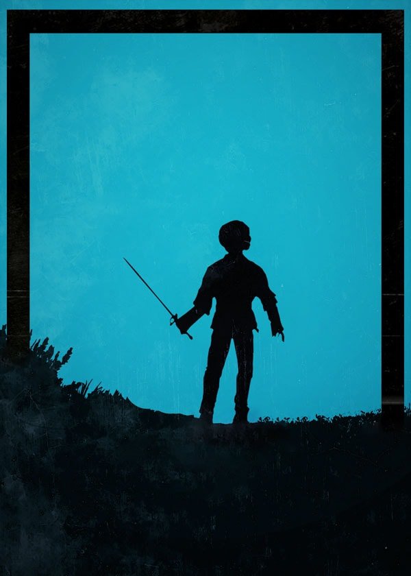 Plakat, Dawn of Heroes - Arya Stark, Gra o tron, 70x100 cm