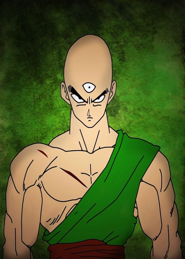 Plakat, Dragon Ball - Tien, 70x100 cm