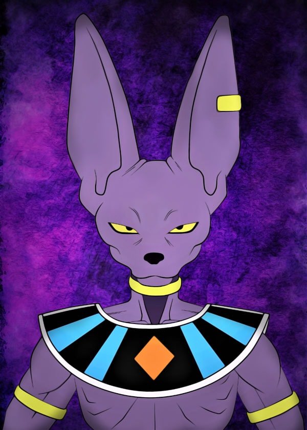 Plakat, Dragon Ball - Beerus, 61x91,5 cm