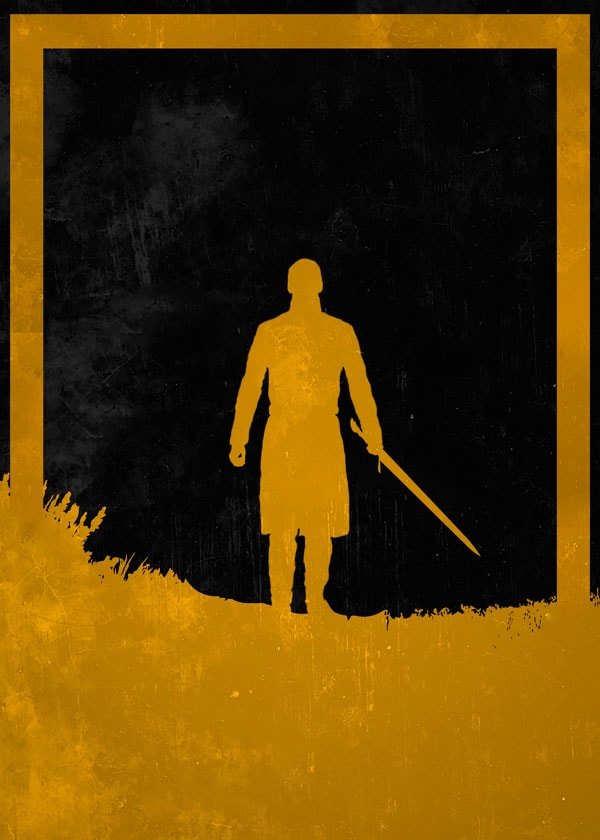 Dusk of Villains - Tywin Lannister, Gra o tron - plakat 70x100 cm