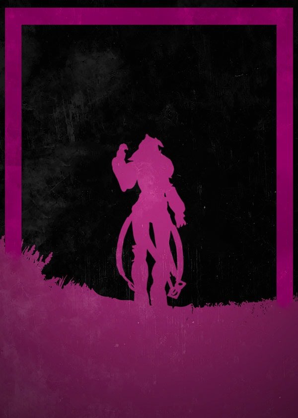 Dusk of Villains - Queen Myrrah, Gears of War - plakat 70x100 cm