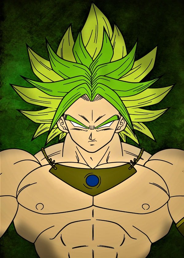 Plakat, Dragon Ball - Broly, 50x70 cm