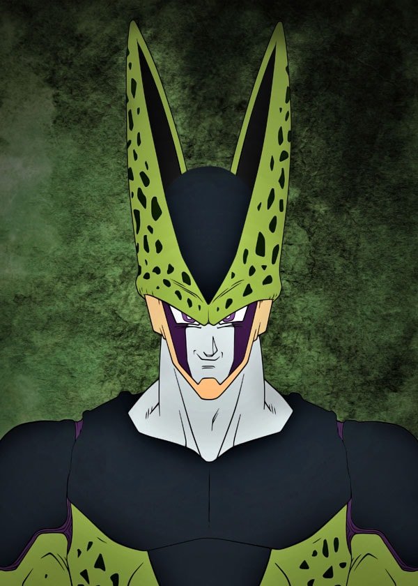 Plakat, Dragon Ball - Cell, 30x40 cm