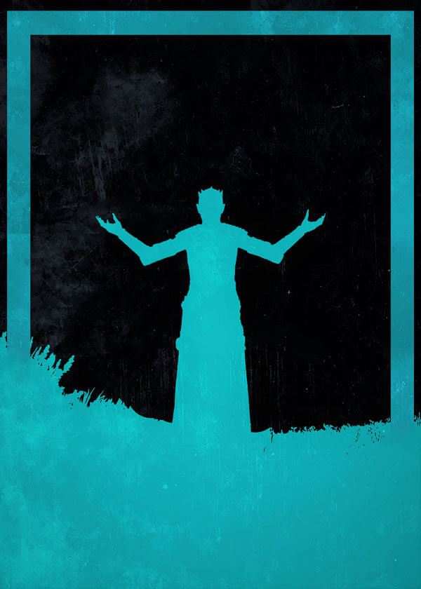 Dusk of Villains - Night King, Gra o tron - plakat 50x70 cm