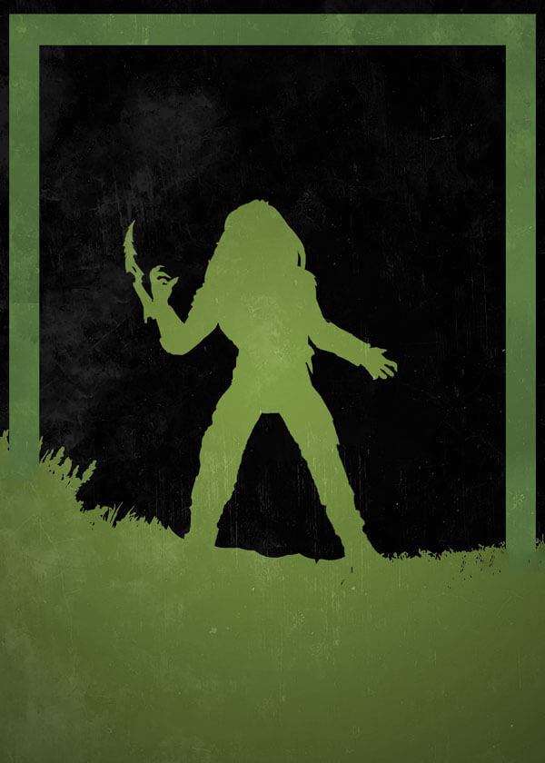 Dusk of Villains - Predator - plakat 50x70 cm