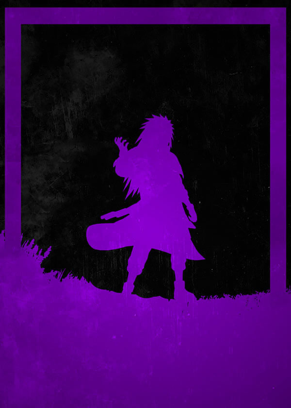Dusk of Villains - Madara Uchiha, Naruto - plakat 30x40 cm