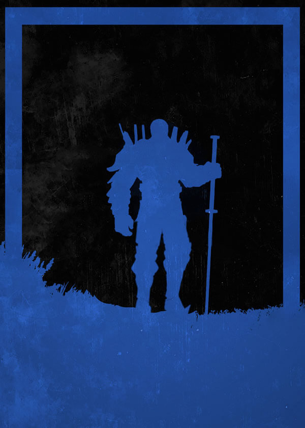 Dusk of Villains - Imelrith, Wiedźmin - plakat 40x50 cm