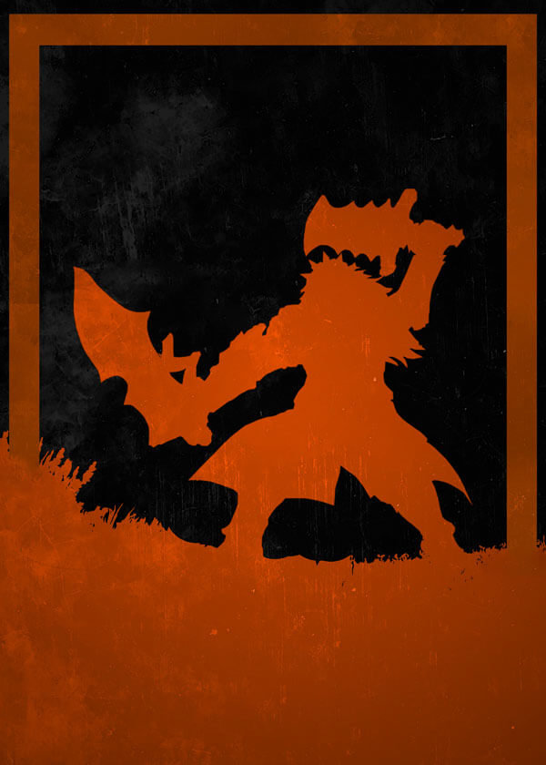 Dusk of Villains - Ganondorf, The Legend of Zelda - plakat 30x40 cm