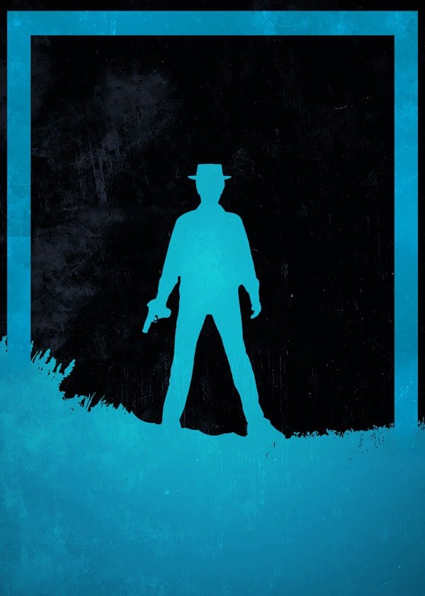 Dusk of Villains - Walter White, Breaking Bad - plakat 70x100 cm