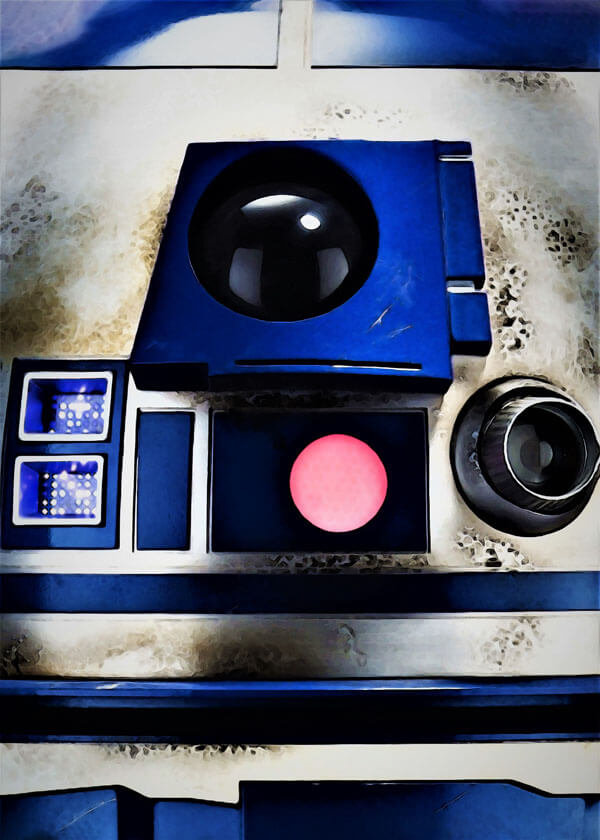 Face It! Star Wars Gwiezdne Wojny - R2-D2 - plakat 50x70 cm