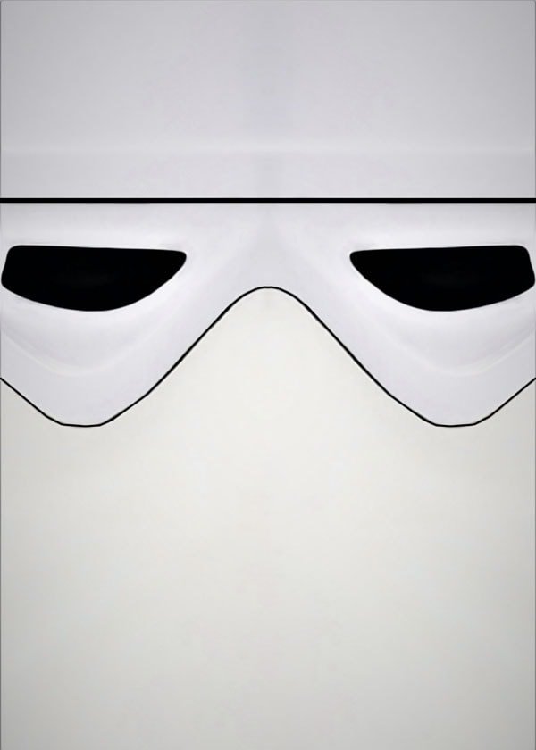 Face It! Star Wars Gwiezdne Wojny - Snow Trooper - plakat 60x80 cm