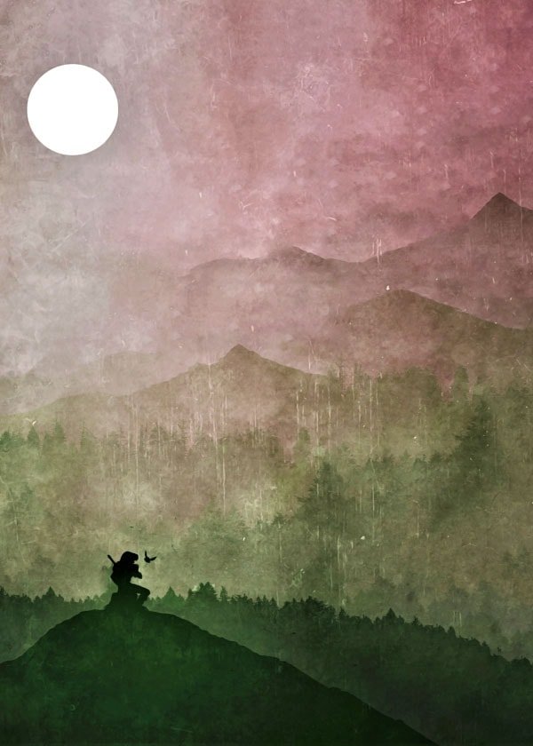 Plakat, The Legend of Zelda Vintage Poster, 50x70 cm
