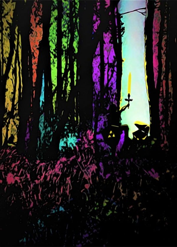 Plakat, The Legend of Zelda - Phantasmal Sword, 50x70 cm