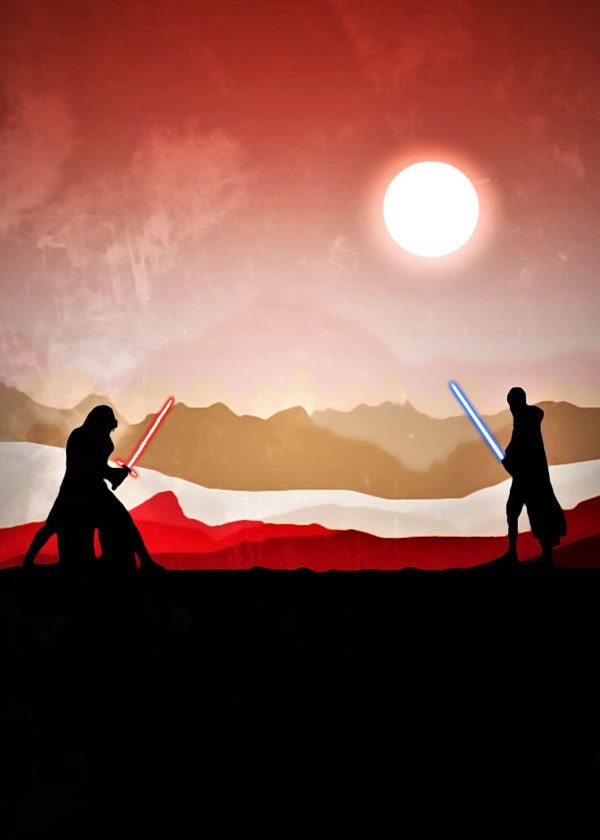 Plakat, Star Wars Gwiezdne Wojny Vintage Poster v3, 40x60 cm