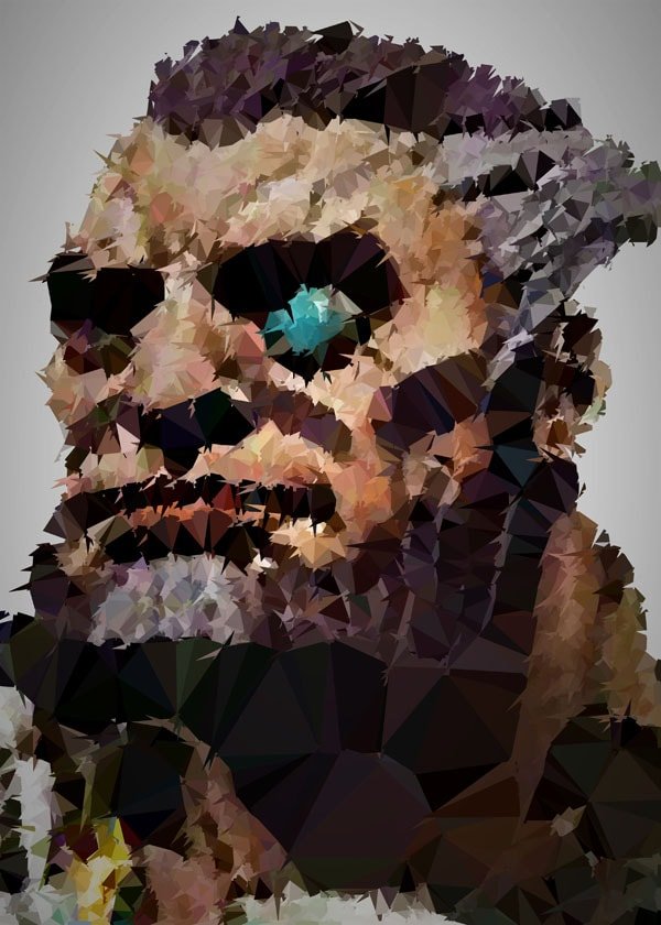 Plakat, POLYamory - Wilhelm, Borderlands, 29,7x42 cm