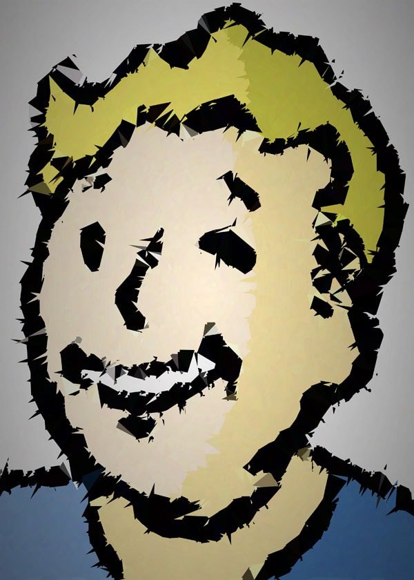 Plakat, POLYamory - Vault Boy, Fallout, 70x100 cm