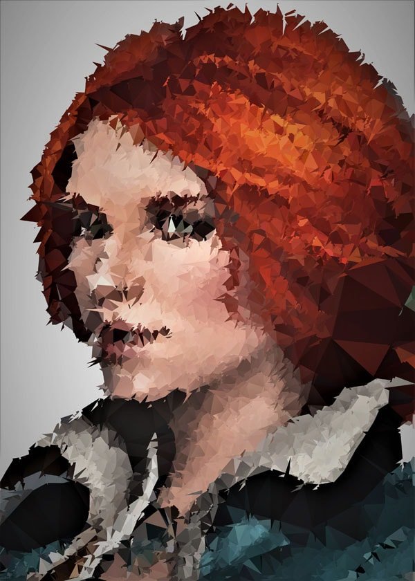 Plakat, POLYamory - Triss, Wiedźmin, 70x100 cm